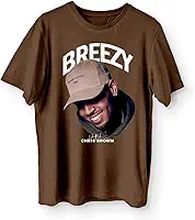 Camiseta Oversized Artista Pop Chris Chris Brown Unissex Em Algodao