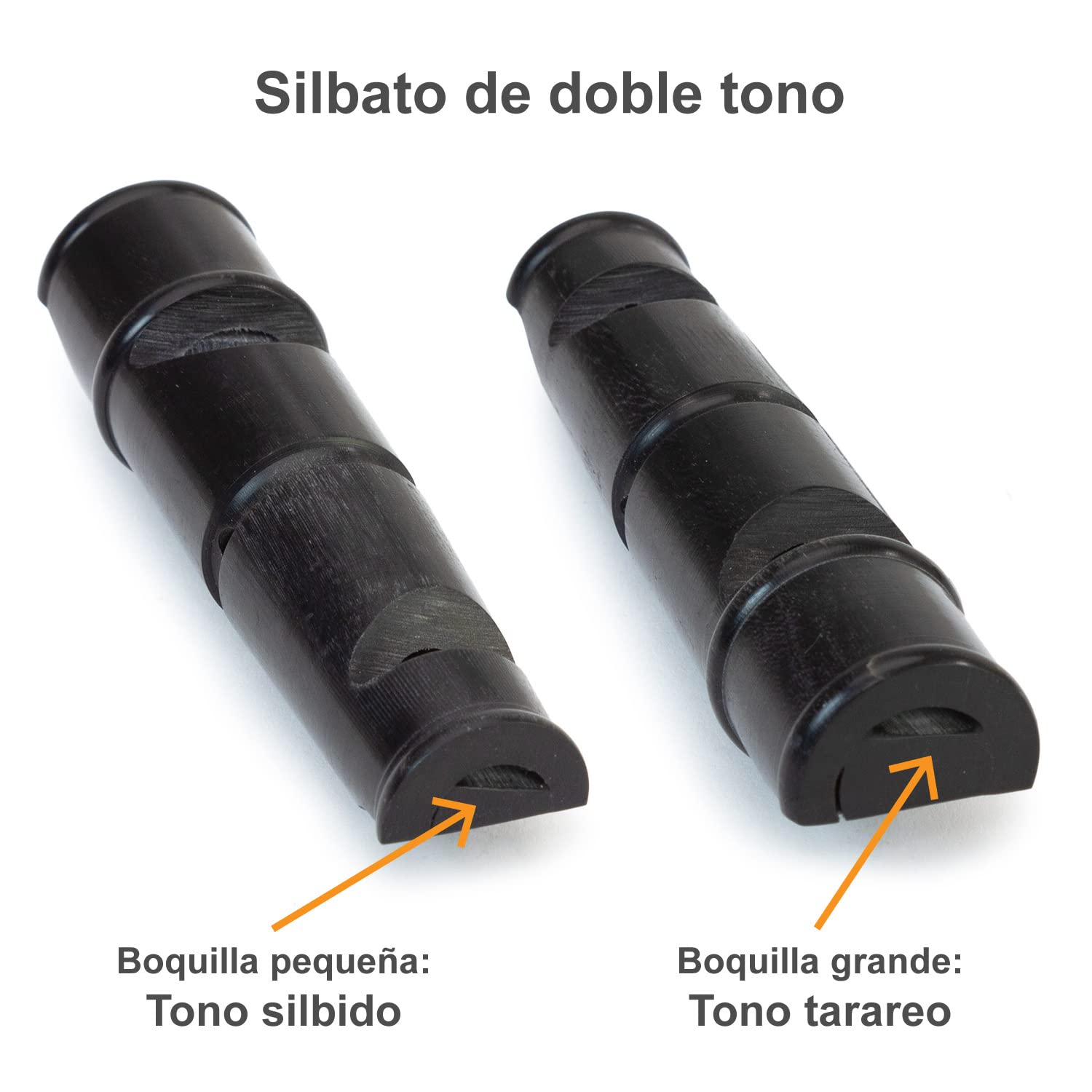 ARQUIVET Sifflet de corne de buffle - 9 cm - Silbate pour l'entraînement et l'entraînement pour chiens - Whistle