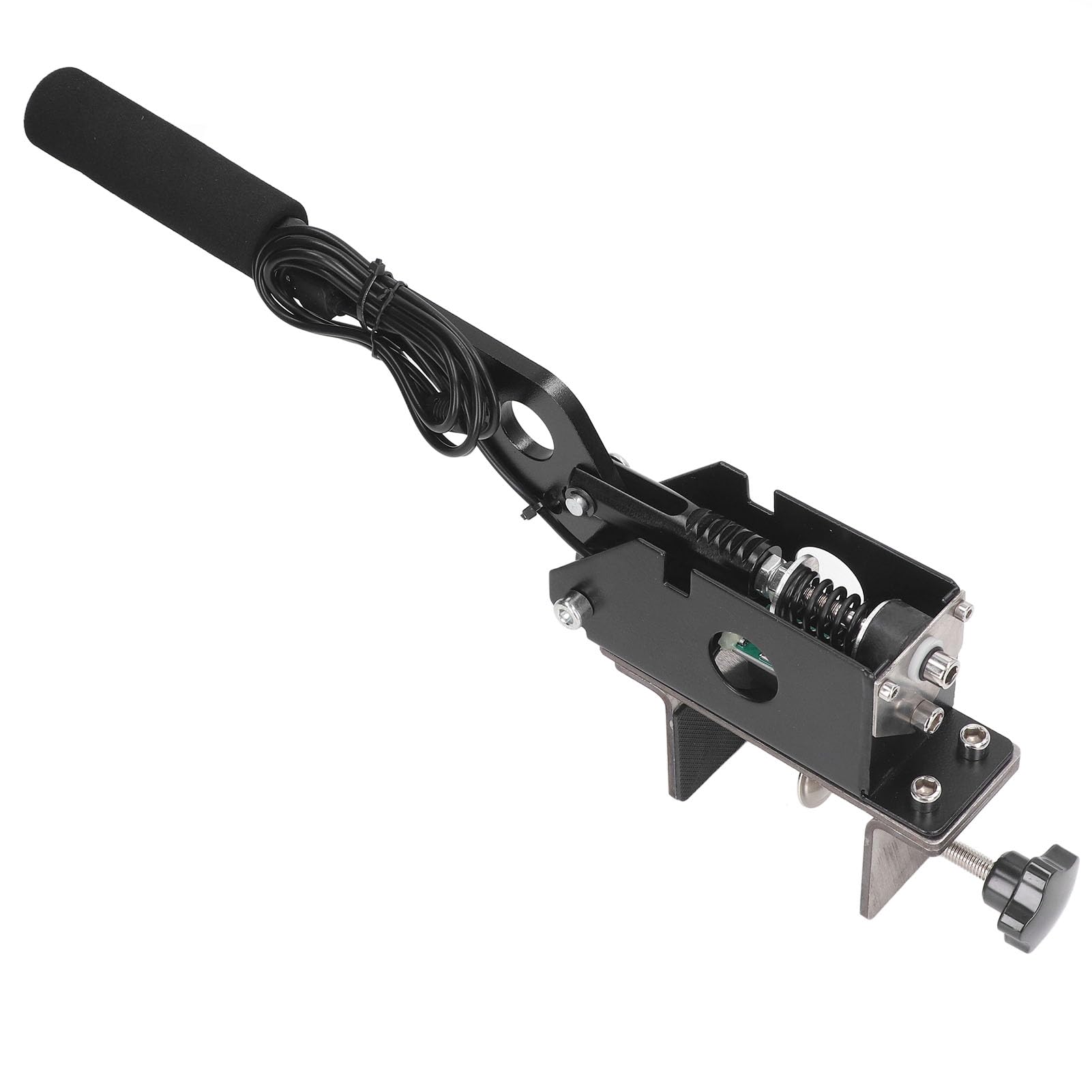 Gry Wyścigowe Hamulec Ręczny, Regulowany Aluminiowy Kontroler USB CNC dla G27 G25 G29 T500, Idealny do Gier Wyścigowych na PC