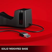 Vista 6 de PowerA Controller Charging Base for Nintendo Switch, Black, Wireless Controller charging, Charge, rechargeable battery, Nintendo Switch, Joy-Con