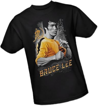 bruce lee shirt yellow