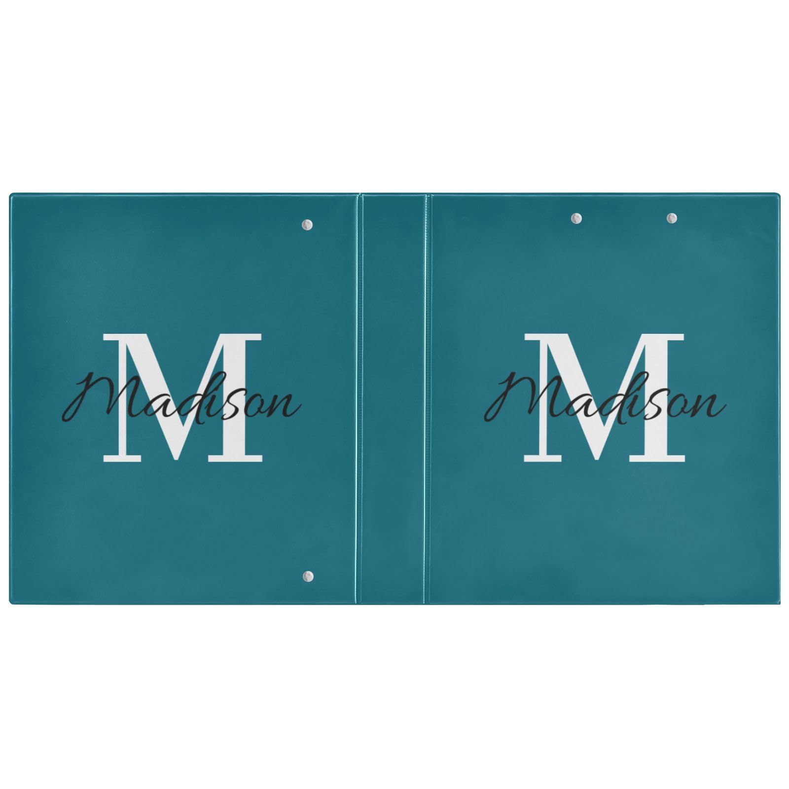 Raccoglitore personalizzato da 1,5 pollici 3 anelli con nome, raccoglitori a tre anelli personalizzati Raccoglitori versatili decorativi con 3 tasche interne per forniture scolastiche, regalo
