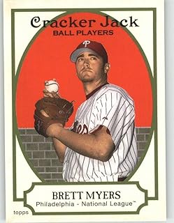 2005 Topps Cracker Jack #159 Brett Myers - Philadelphia Phillies (Baseball Cards)