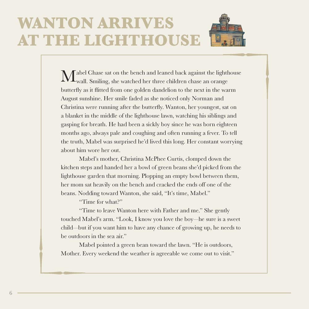 The Curious Childhood of Wanton Chase: Rose Island Lighthouse Series      Hardcover – June 1, 2019