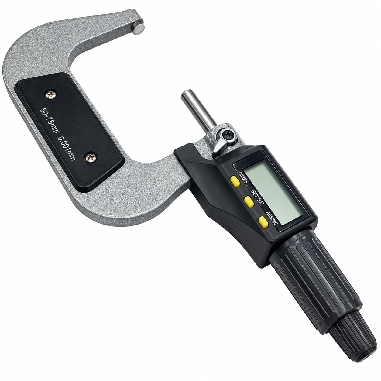Digitales Außenmessmessgerät Set, 0-100 mm Bereich, 4-teiliges elektronisches Messgerät mit 0,001 mm Genauigkeit, Präzisionsmesswerkzeug für Mechaniker und Techniker
