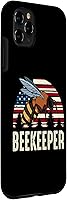 Vista 3 de Carcasa para iPhone 11 Pro Max 4 de julio, diseño de apicultor