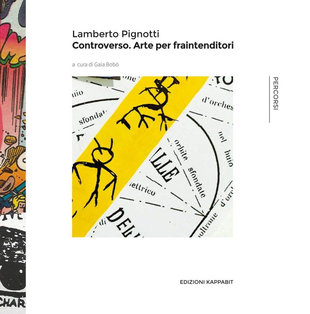 Lamberto Pignotti Controverso livre art contemporain italien essai illustré avant garde