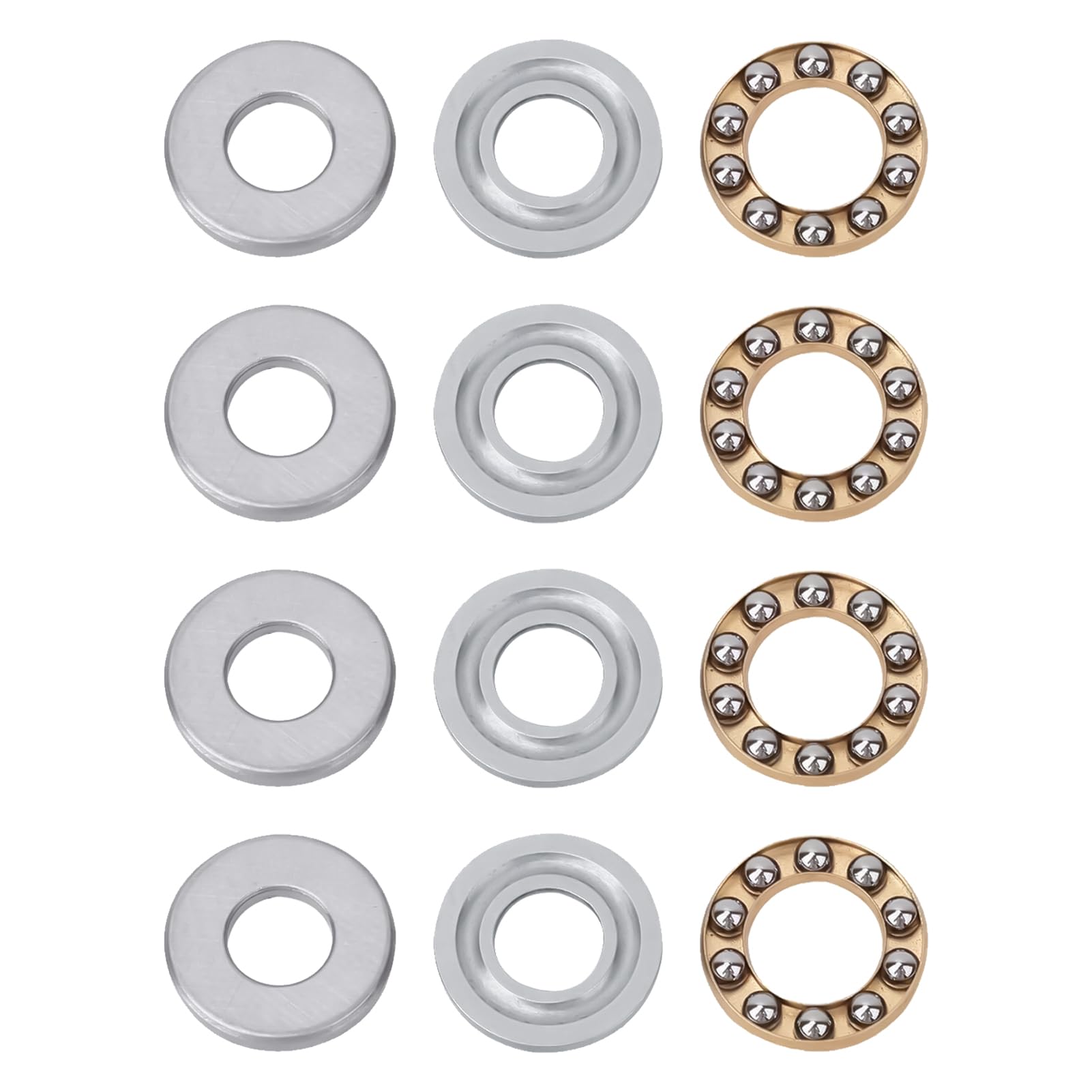 F8-16M Cuscinetto 8*16*5 mm (10 PZ) Cuscinetti a sfere assiali F8 16 M spinta F8 16M in miniatura con percorso scanalato  18