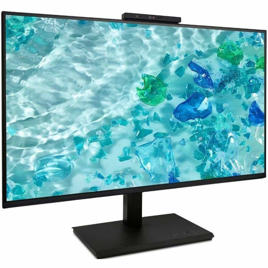 Image of Acer Vero B277 D6 27 inch Class Webcam LCD Monitor - 16:9 - Black
