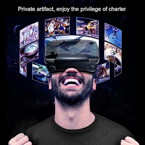 Miniatura 7 de Auriculares de realidad virtual VR gafas con controlador VR auriculares para películas 3D videojuegos para iPhone 13 Pro Max13 Pro131211, para