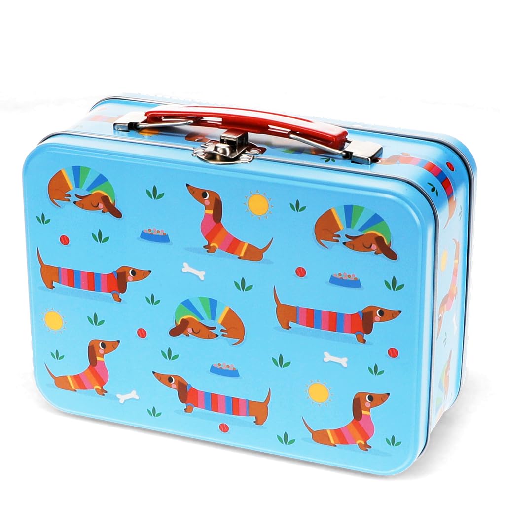 Rex London Sausage Dog Tin Case