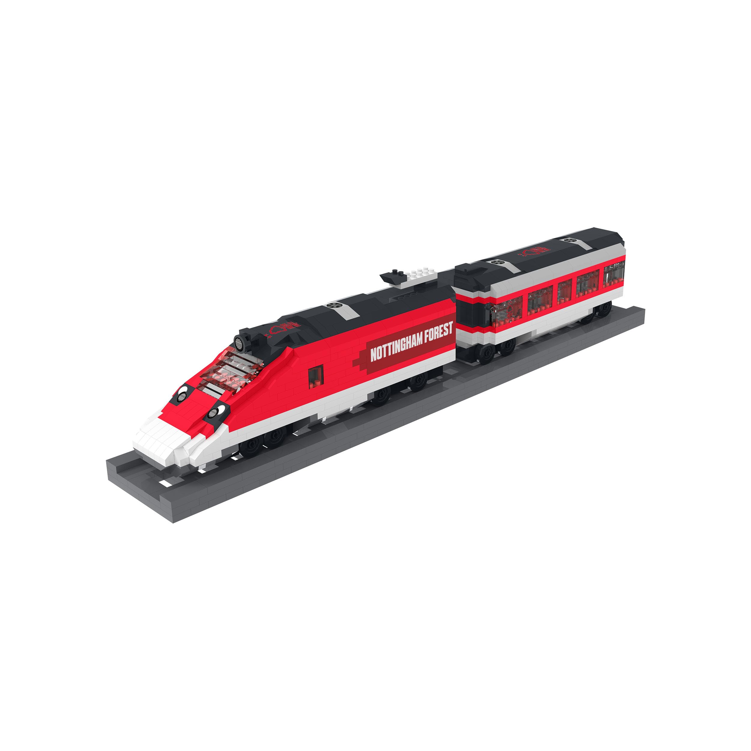 FOCO Officially Licensed Nottingham Forest FC BRXLZ Train 3D Bricks Contruction Toy Model