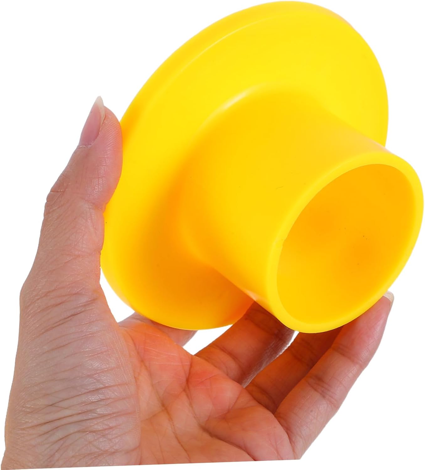 4pcs Paradise Plastic Base Tube Base Insert Childrens Equipment Playground Plate Holder Rod Tube Holder Steel Foot Plate Outdoor Playset Yellow Plastic