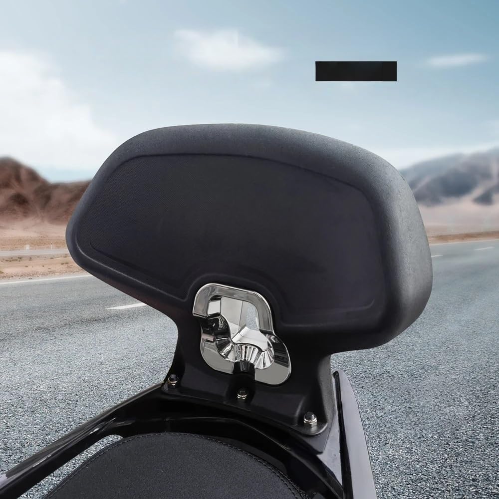 Motorcycle Backrest Pad Kits Motorcycle Rear Passenger for Seat Backrest Back Rest Cushion Pad for H150 RKS150 for Ra&CING 150H 150X