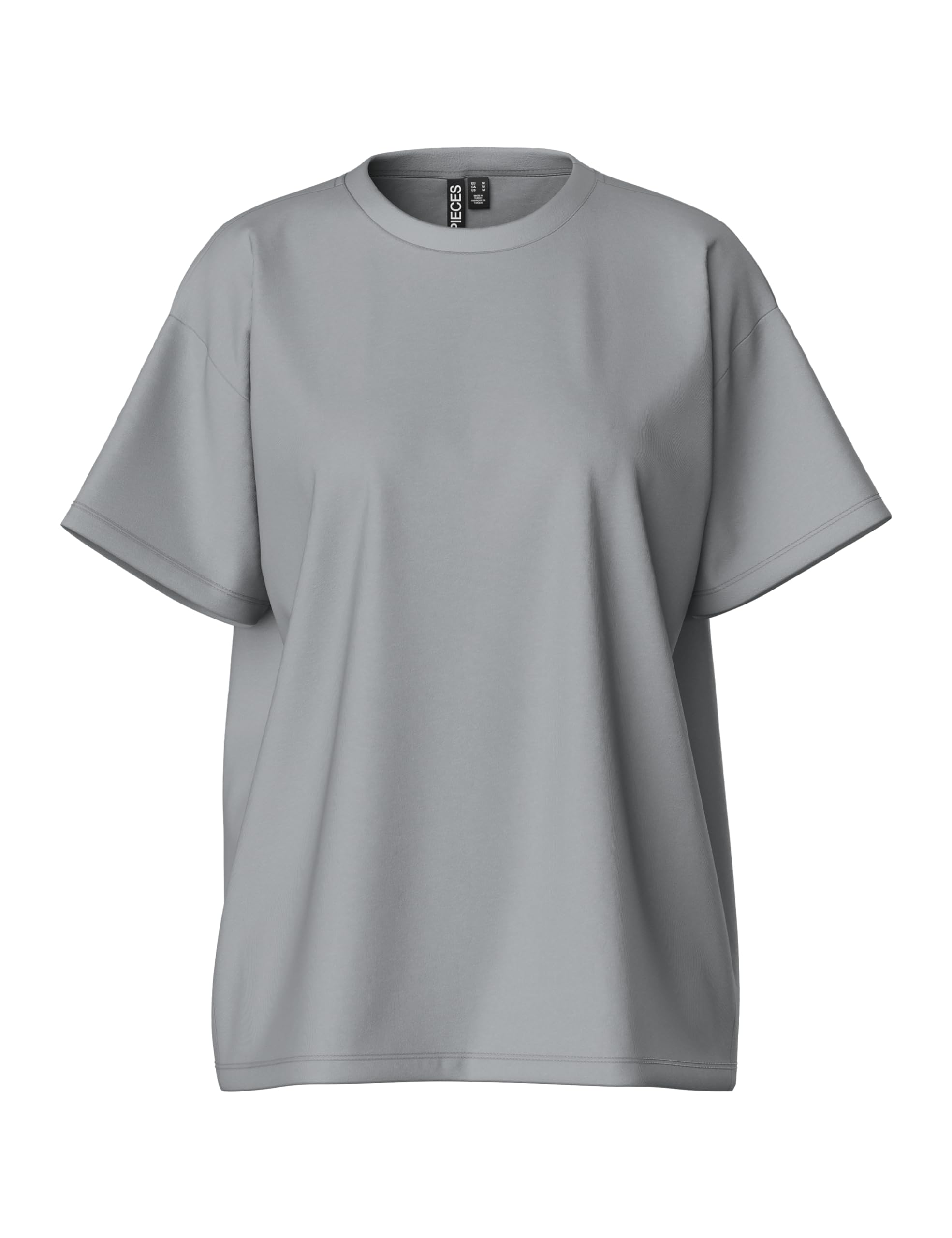 PIECES Women's Pcskylar SS Oversized Tee Noos T-Shirt