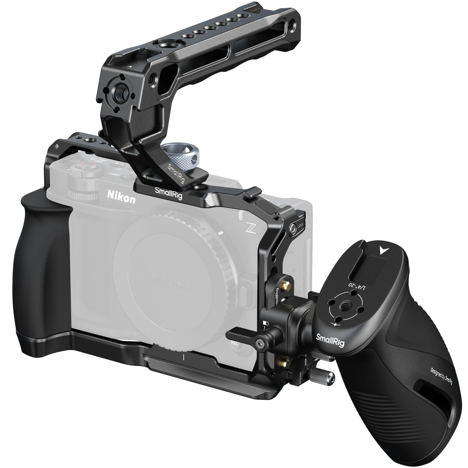 Nikon ZR SmallRig ケージ HDMI to microHDMI SmallRig ZR Camera Cage Kit for Nikon ZR, Full Cage with Rotatable