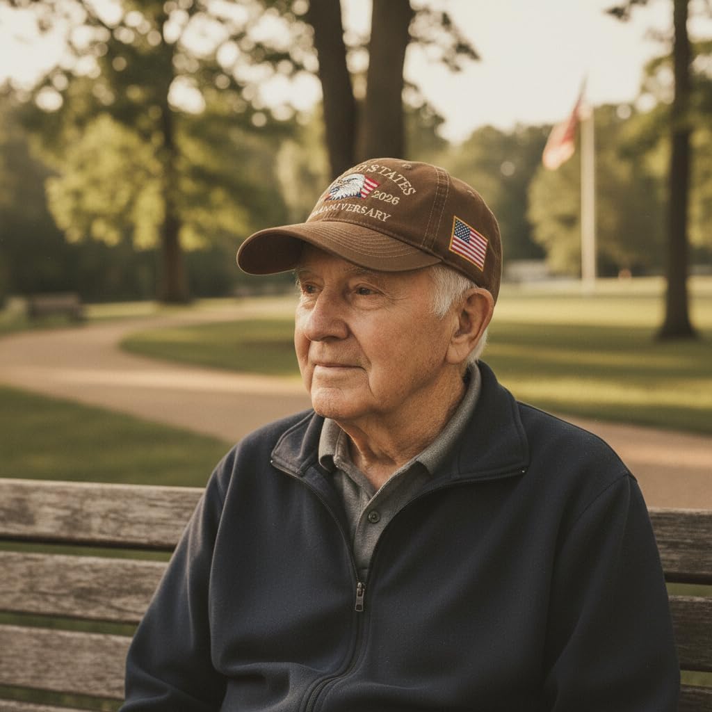 250th Anniversary USA Hat for Man United States America 250 Anniversary Hat 1776-2026 Year Patriot Baseball Caps - Image 3