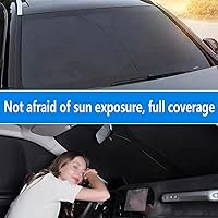 Vista 2 de Parasol para Honda Grace Sedan City 2014-2020, parasol para parabrisas de automóvil, mantiene el vehículo fresco