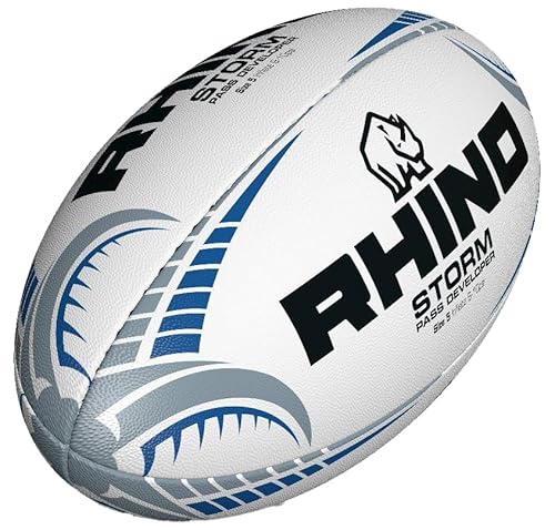 RHINO RUGBY Storm Pass Developer Weighted Rugby Ball…