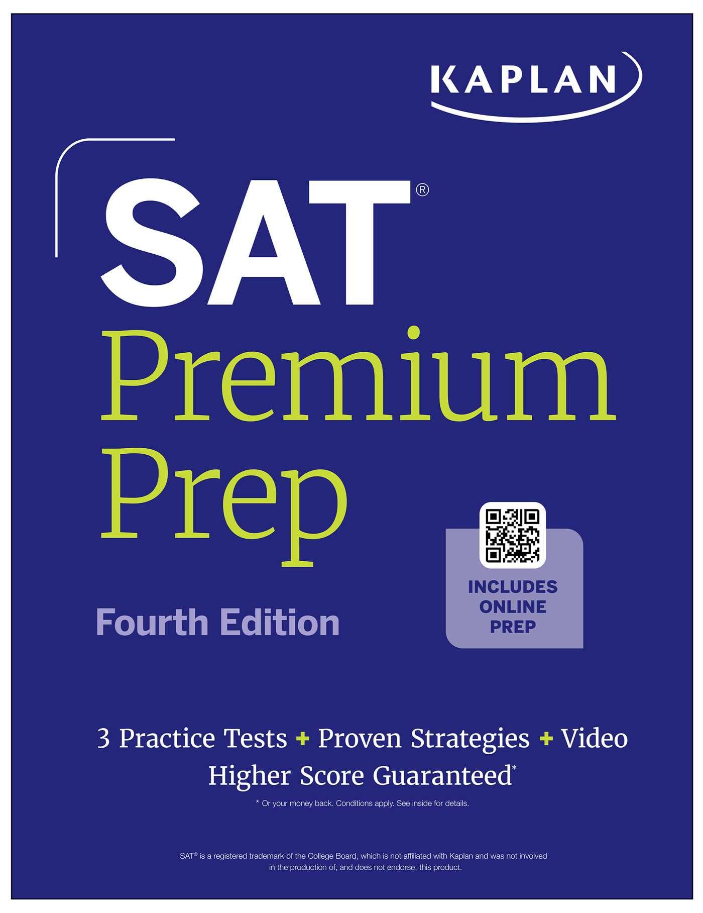 SAT Premium Prep: Fourth Edition (Kaplan Test Prep)