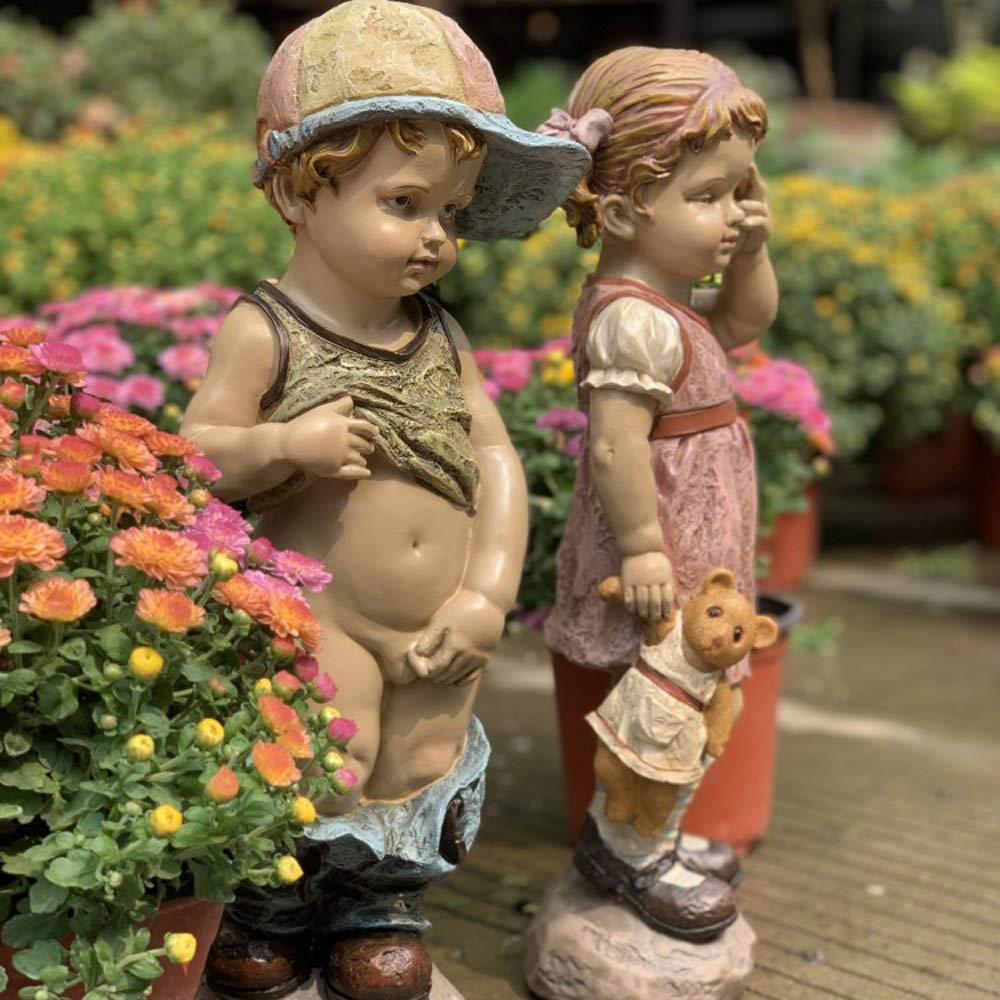 Lot De 3 Fées De Jardin En Résine - Décorations Étanches Pour Extérieur | Jardin Féerique