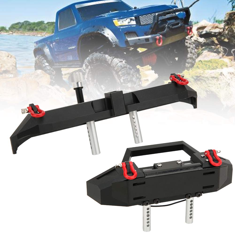 Części zamienne do przedniego i tylnego zderzaka pasujące do samochodu SCX10 TRX4 D90 1/10 RC