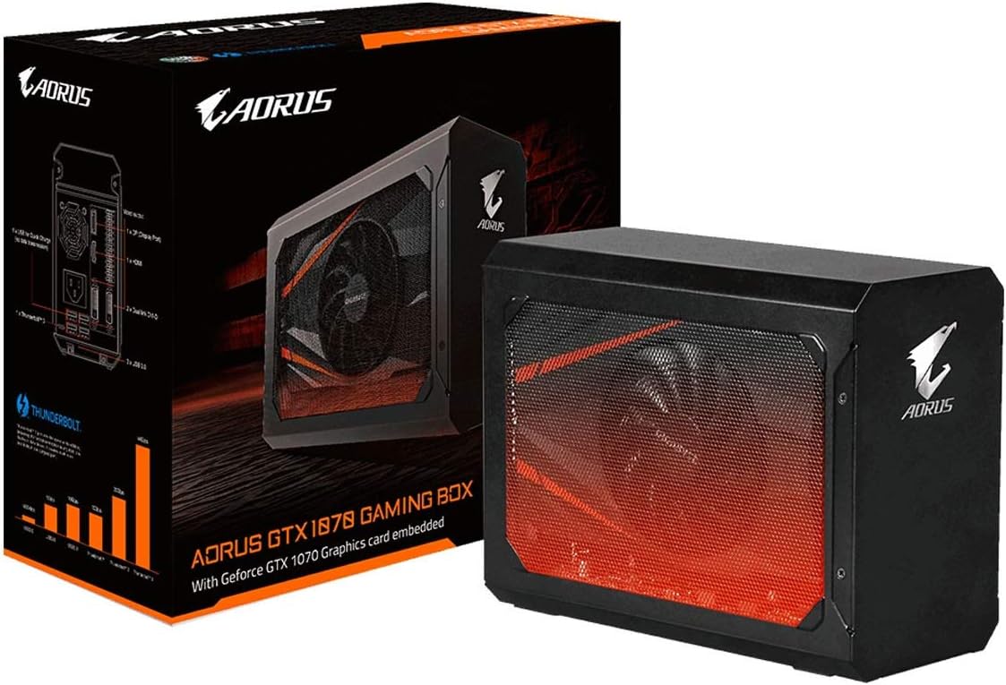 Gigabyte AORUS Gaming Box GTX 1070 Graphic Card GV-N1070IXEB-8GD eGPU