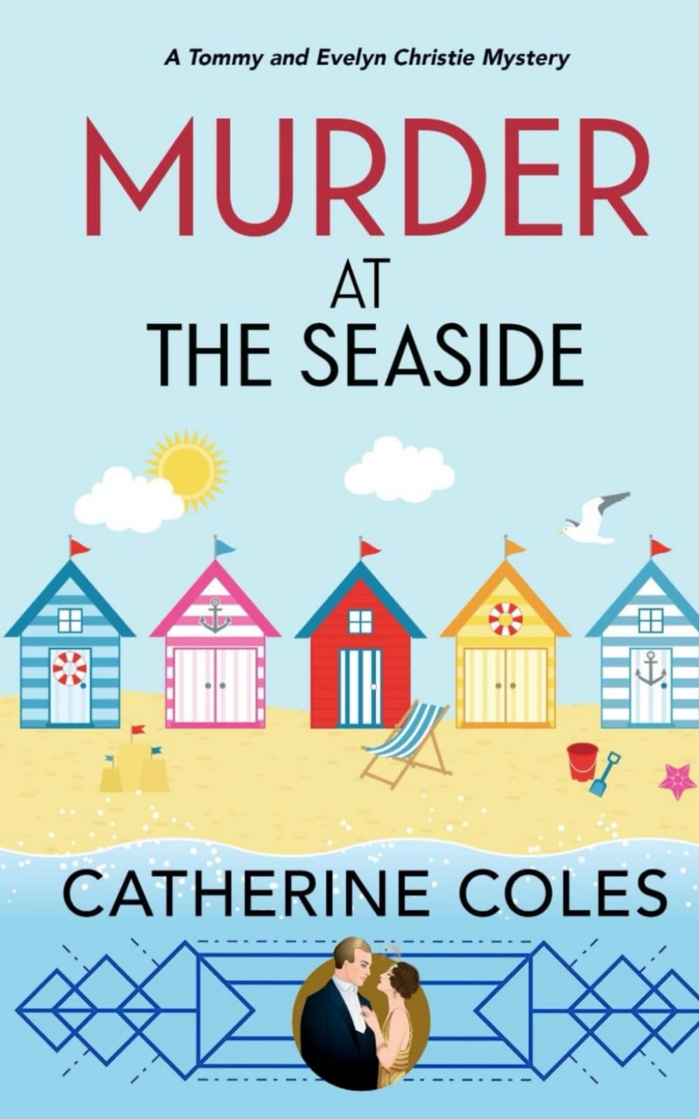 Murder at the Seaside: A 1920s Cozy Mystery (A Tommy & Evelyn Christie Mystery)