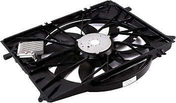 Electric Cooling Fan Assembly Fit for W220 C215 R230 CL600 S350 S430 S500 S600 SL600 CL55 CL65 S55 S65 SL63 SL55 SL65 AMG 2001-2012 Replace# 2205000293 2205000193