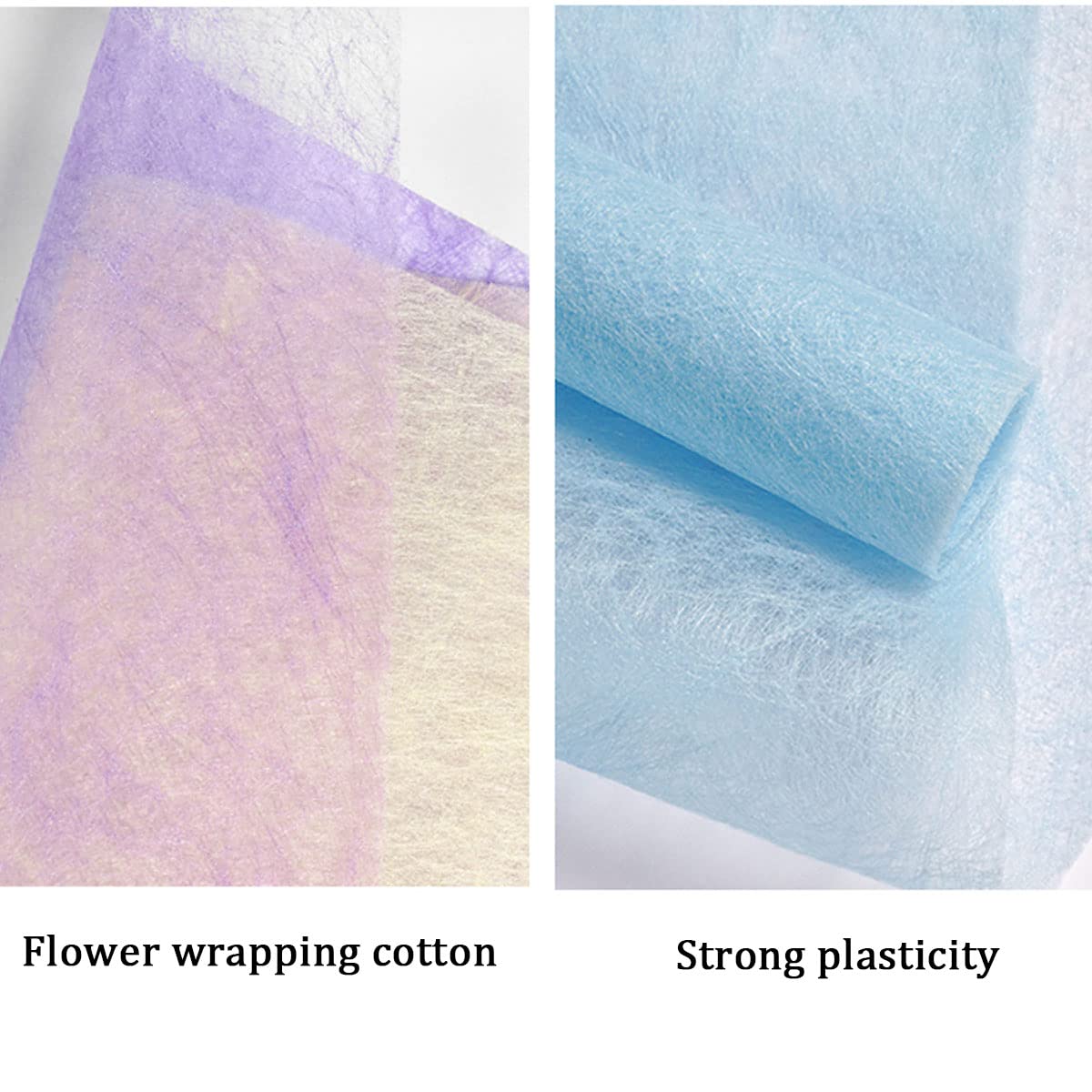 Papier kwiatowy na bukiety, papier do pakowania kwiatów, papier kwiaciarni na bukiet, walentynki, kwiaty, papier do pakowania prezentów, rękodzieło, pakowanie(Size:White)