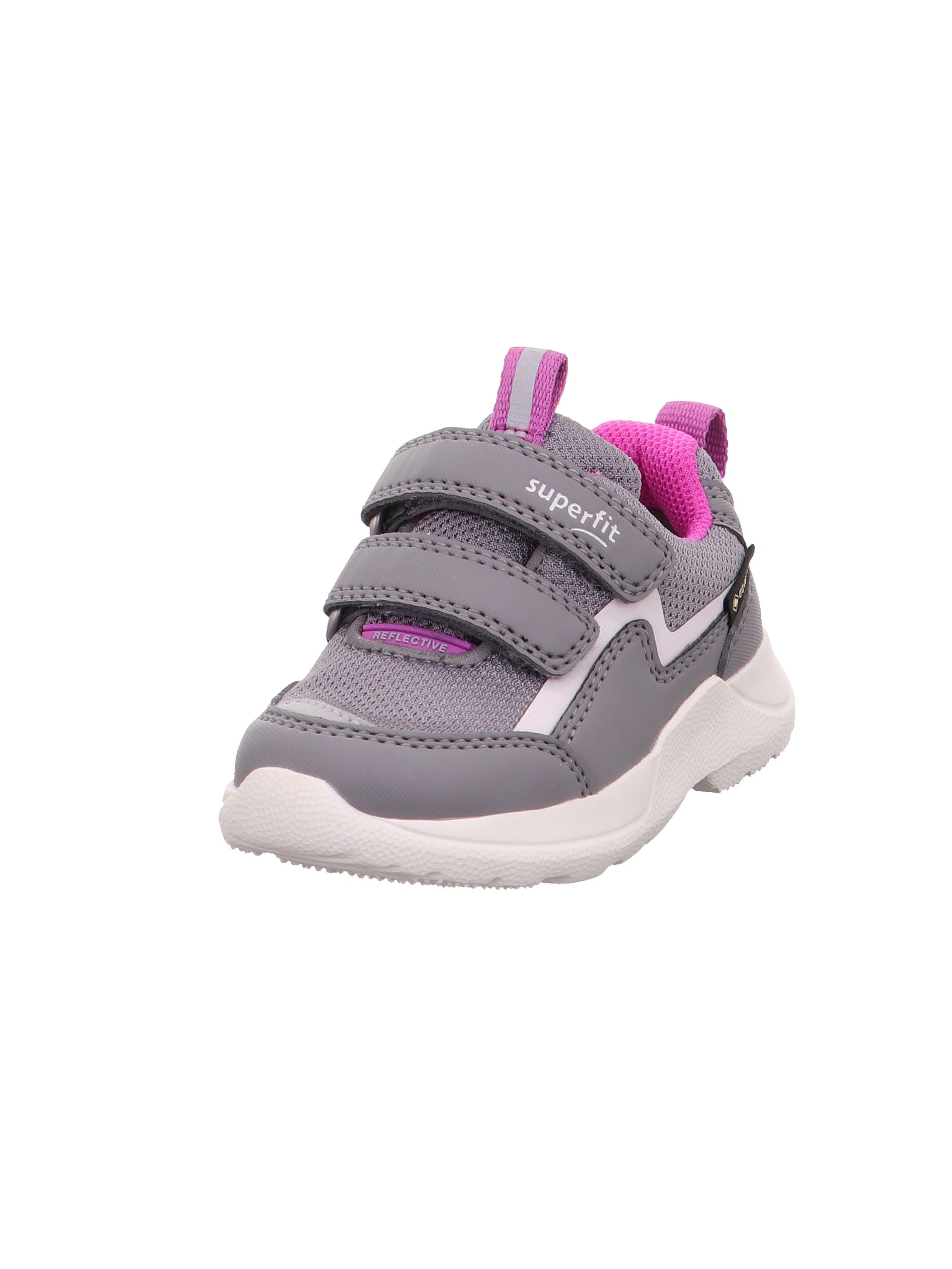 Superfit RUSH - Baskets Basses - Hellgrün/pink/bleu Clair