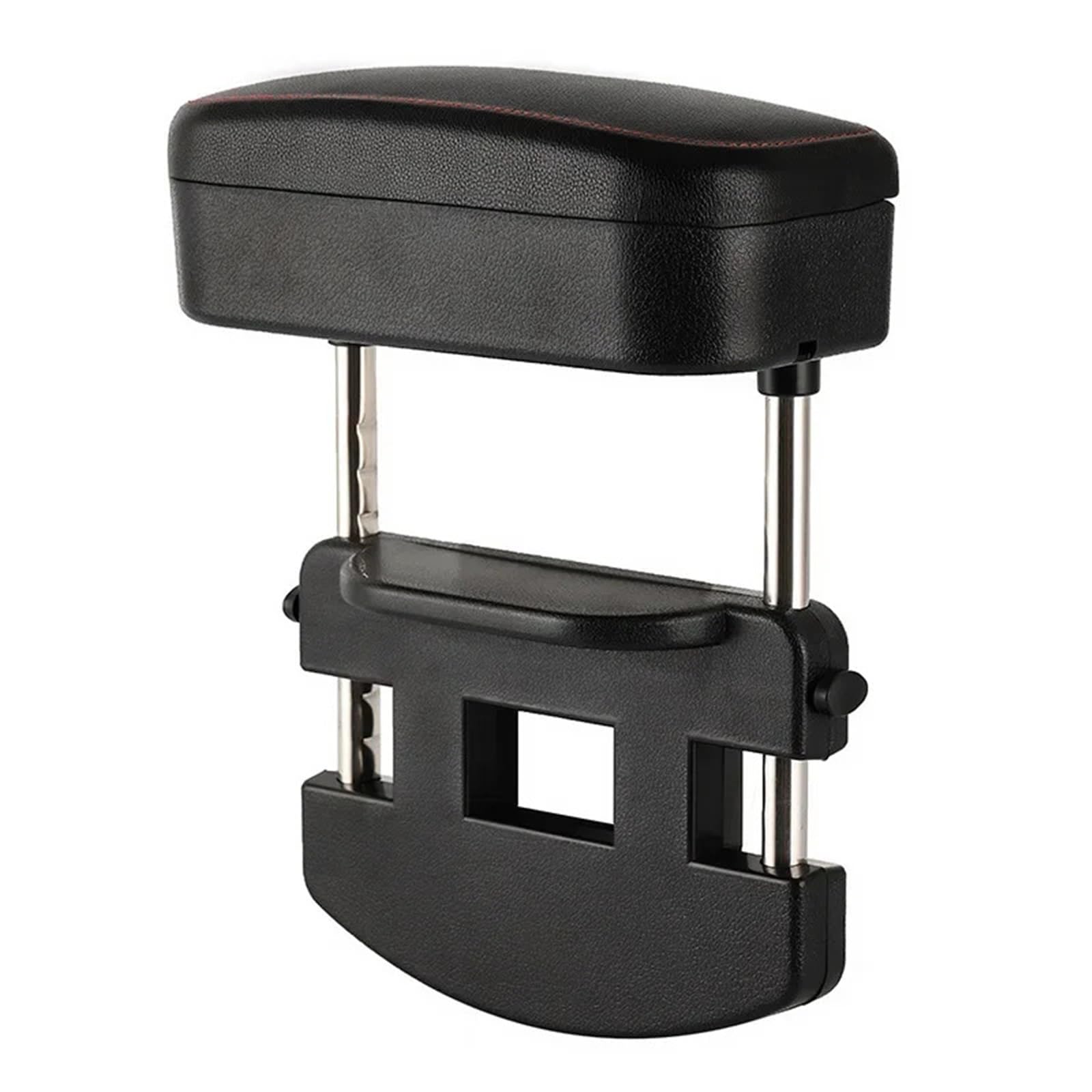 Bracciolo con Copertura a Rullo Bracciolo universale per auto, consolle centrale, bracciolo per auto, organizer, accessori, supporto per gomiti, braccioli(A)