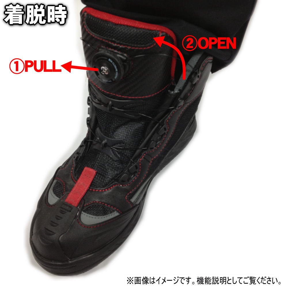 シマノ (SHIMANO) ジオロック カットラバーピンフェルト ドライシューズ シマノ(SHIMANO) FS-155N ドライシールド・ジオロック・カットラバー