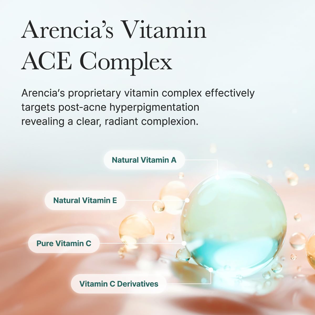 Arencia Glow Hyssop Overnight Face Mask Serum - hydrating & Anti-Aging Serum for younger looking Korean Glass Skin, Vitamin A, C, E, Niacinamide, Peptide - Image 6