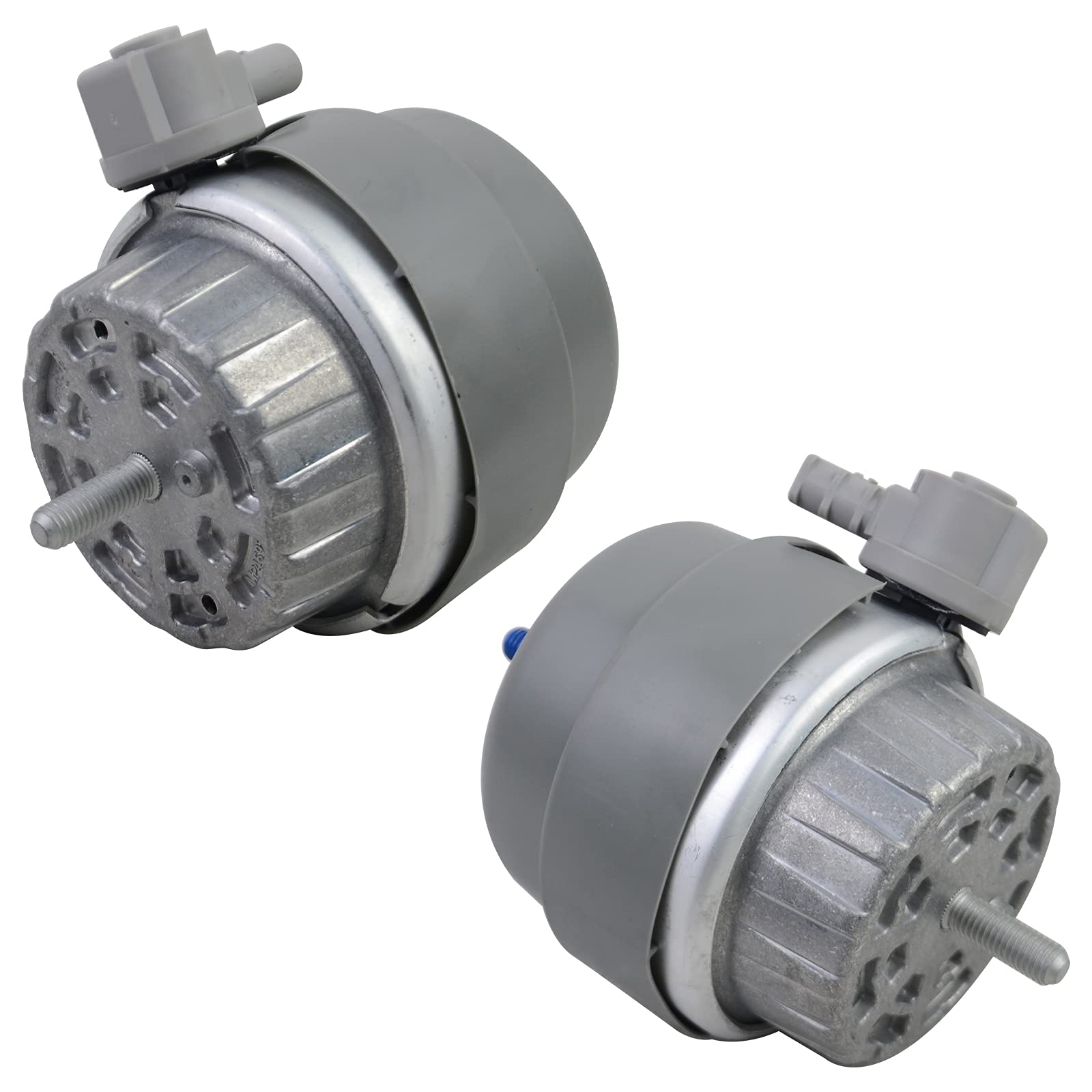 Par de Soportes de Motor Soportes Hidráulicos Conmutables Eléctricamente Compatible con 2.7 2.8 3.0 3.2 TDI 2004-2011 4F0199382BL 4F0199379BH