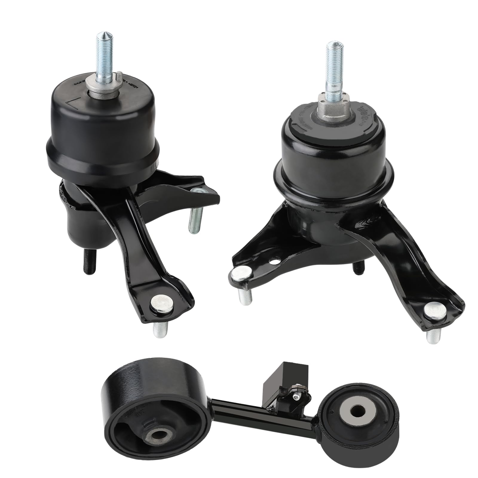 INCOMPLETE..JDMON 3Pcs Engine Motor Transmission Mount Kit Replacement for Lexus RX330, Toyota Highlander 3.3L 2004-2008 Except Hybrid Compatible with A4212 / 9212 / A4207 / 9165 / A4205 / 9227