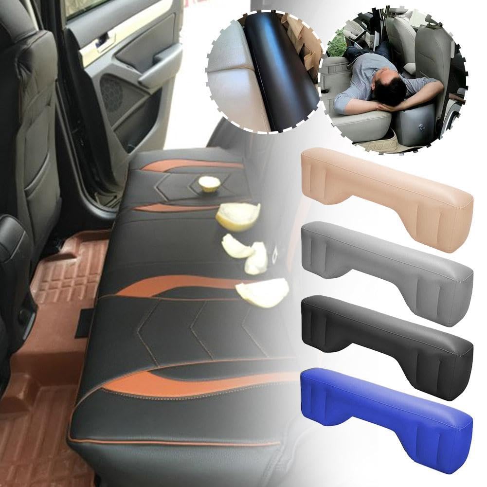 Lit De Voyage Gonflable Siège Arrière Voiture - Matelas Gonflable Avec Pied Rembourré, Compatible Berline SUV, Idéal Camping Et Longs Trajets