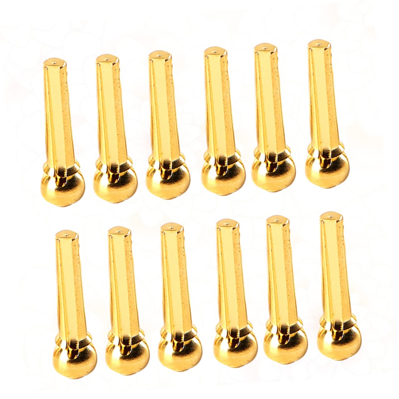 VICASKY 36piezas Clavijas De Puente De Cobre Para Guitarra Accesorios De Reemplazo Compatibles Guitarras Acústicas y Folk Material Duradero y Resistente Al Desgaste Mejora El Sonido