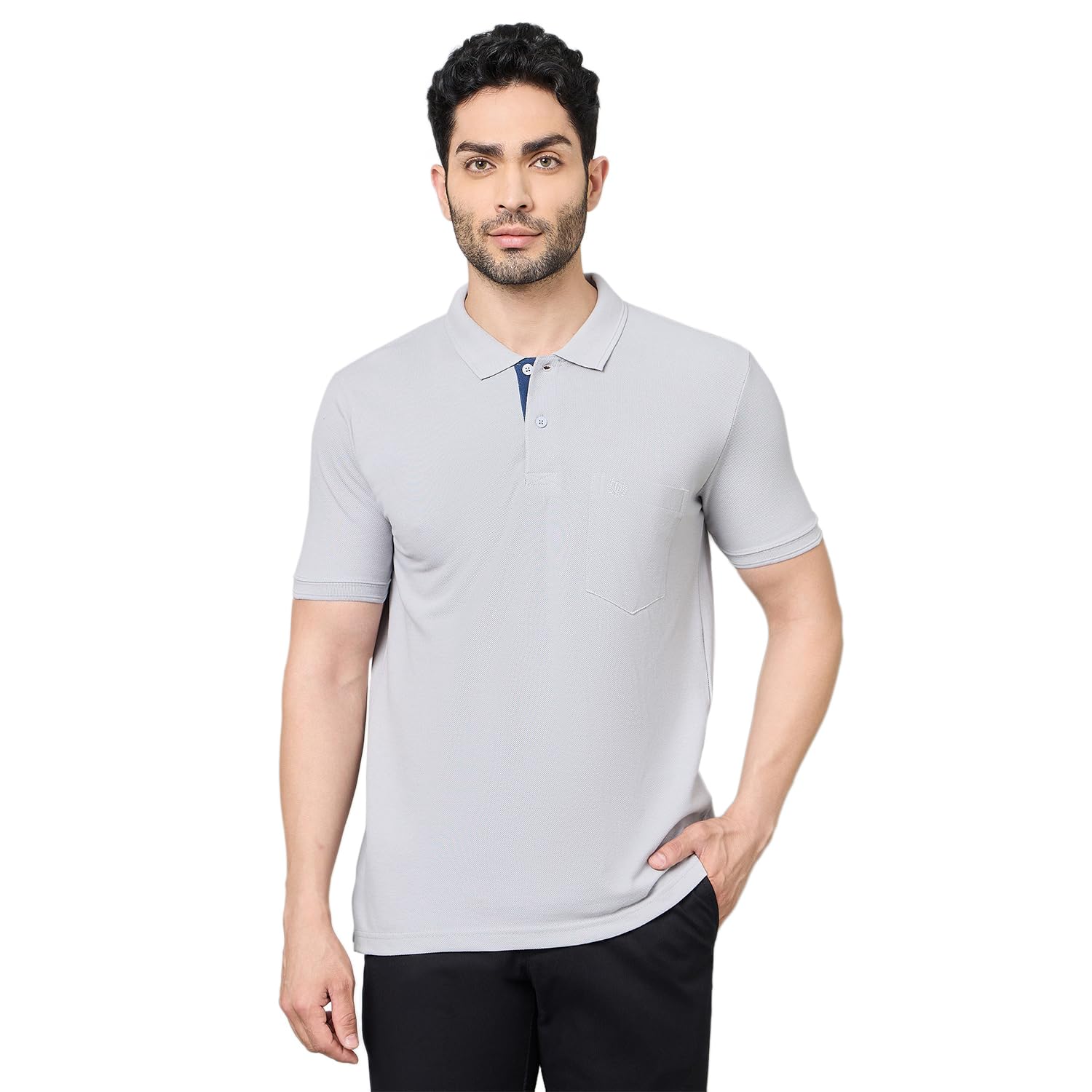 Duke Men's Solid Slim Fit T-Shirt-picture-33