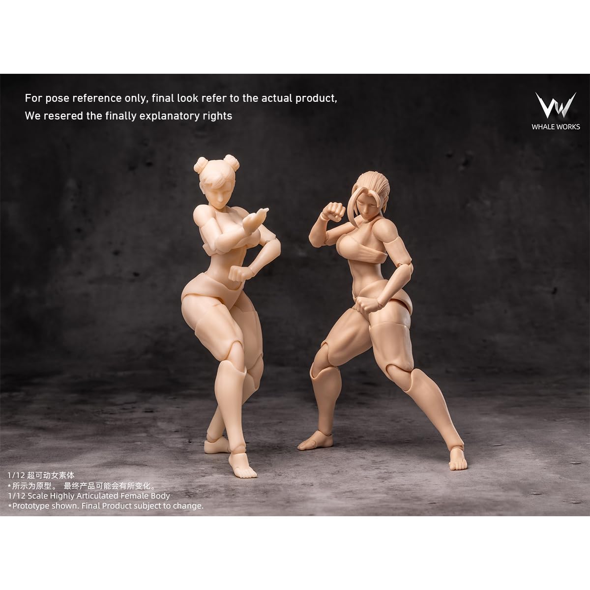 Amazon.co.jp: HiPlay 鯨工房 1/12 女性 素体 凰 ARIA 美白肌 WW01-A