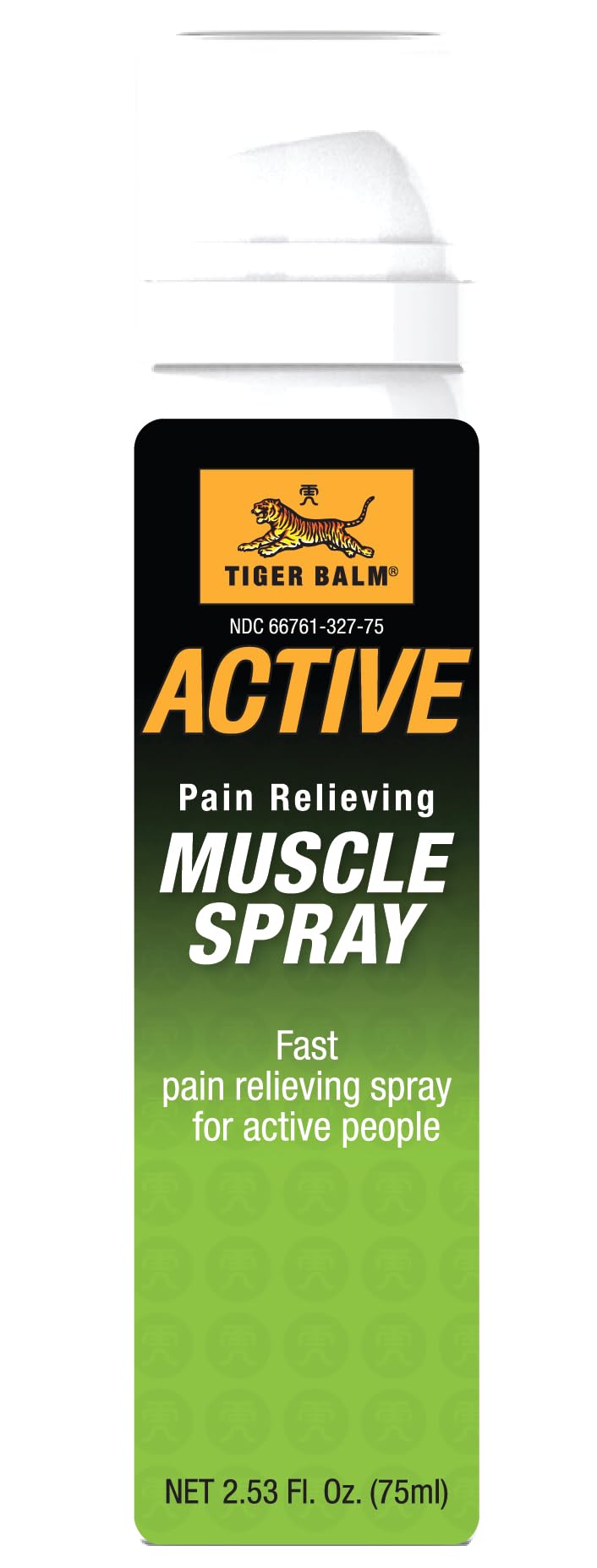 TIGER BALM Active Muscle Spray, 2.53 fl. oz. – Tiger Balm Muscle Rub Spray – Analgesic for Back Discomfort, & More – Relieving for Soreness