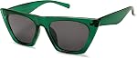 SOJOS Oversized Square Cateye Polarized Sunglasses for Women Men Big Trendy Sunnies SJ2115