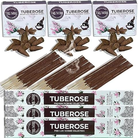 TRUMIRI Tuberose Incense Combo Pack Cover