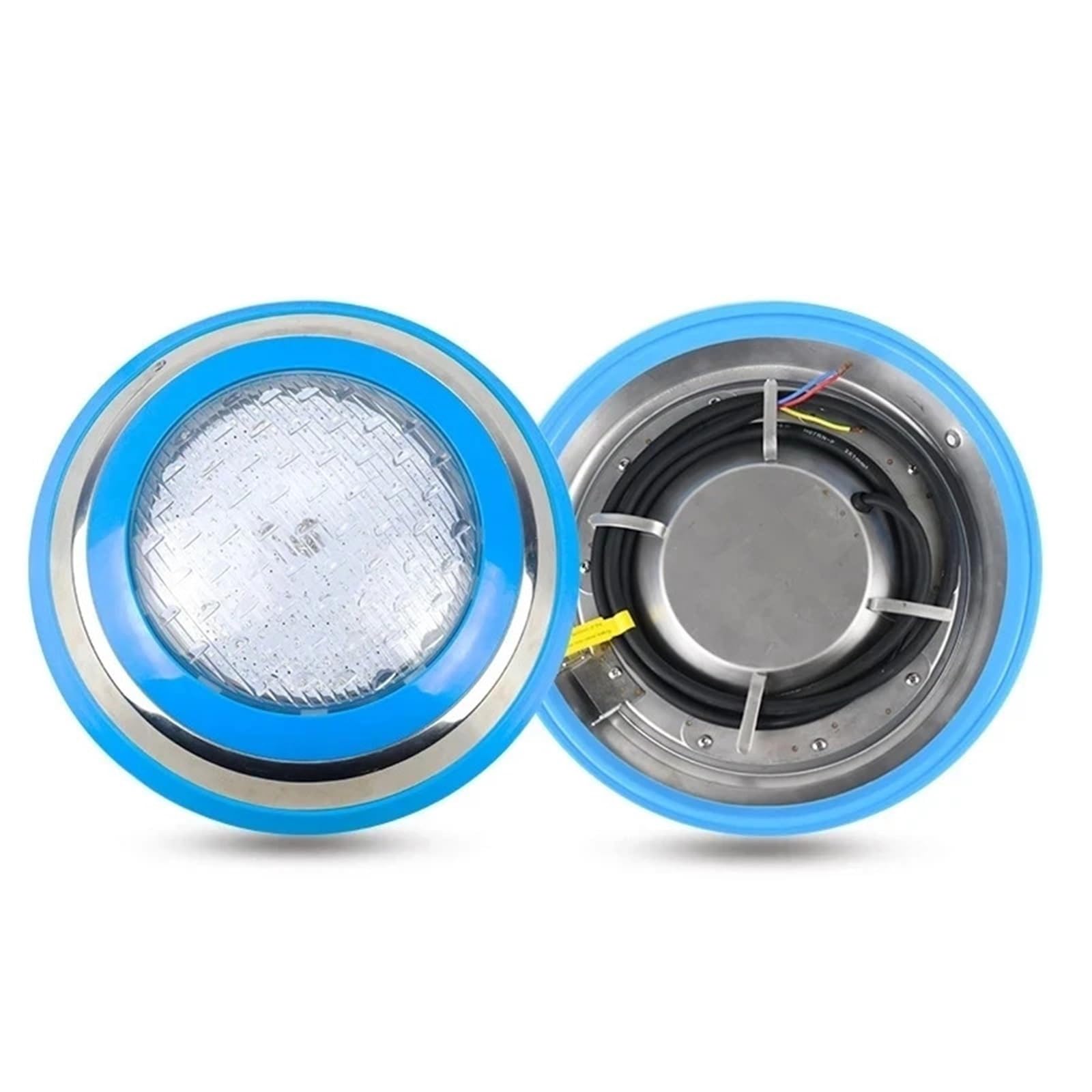DIGNIFE Pool Lights, Stainless Steel Ip68 Led Swimming Pool Light 6W 9W 24W 36w 54W Blue Waterproof Lamps Underwater Lights AC12V RGB Piscina Lamp(Rosso,25w)