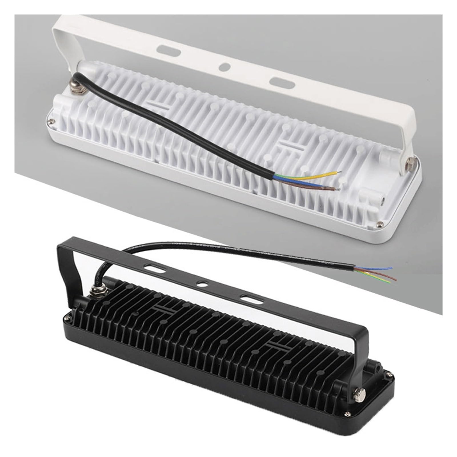 Proiettore per esterni, Proiettore a striscia lunga a LED(200WWhite long core,3000K)