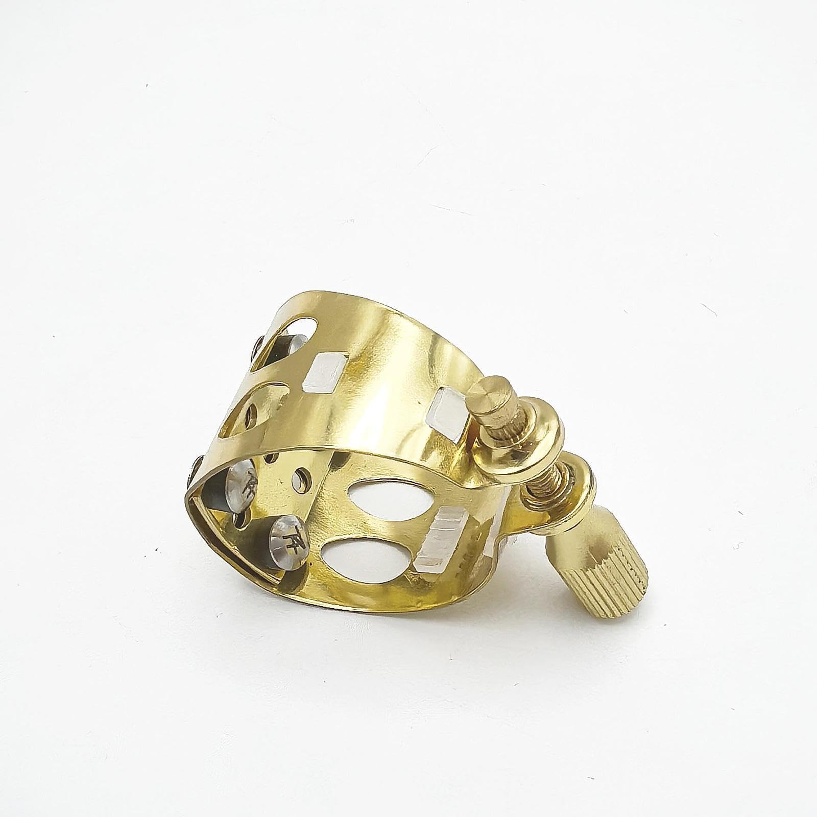 Generic Abrazadera de Boquilla de Saxofón de Metal Que Proporciona Un Gran Sonido Ajustable Y Resistente