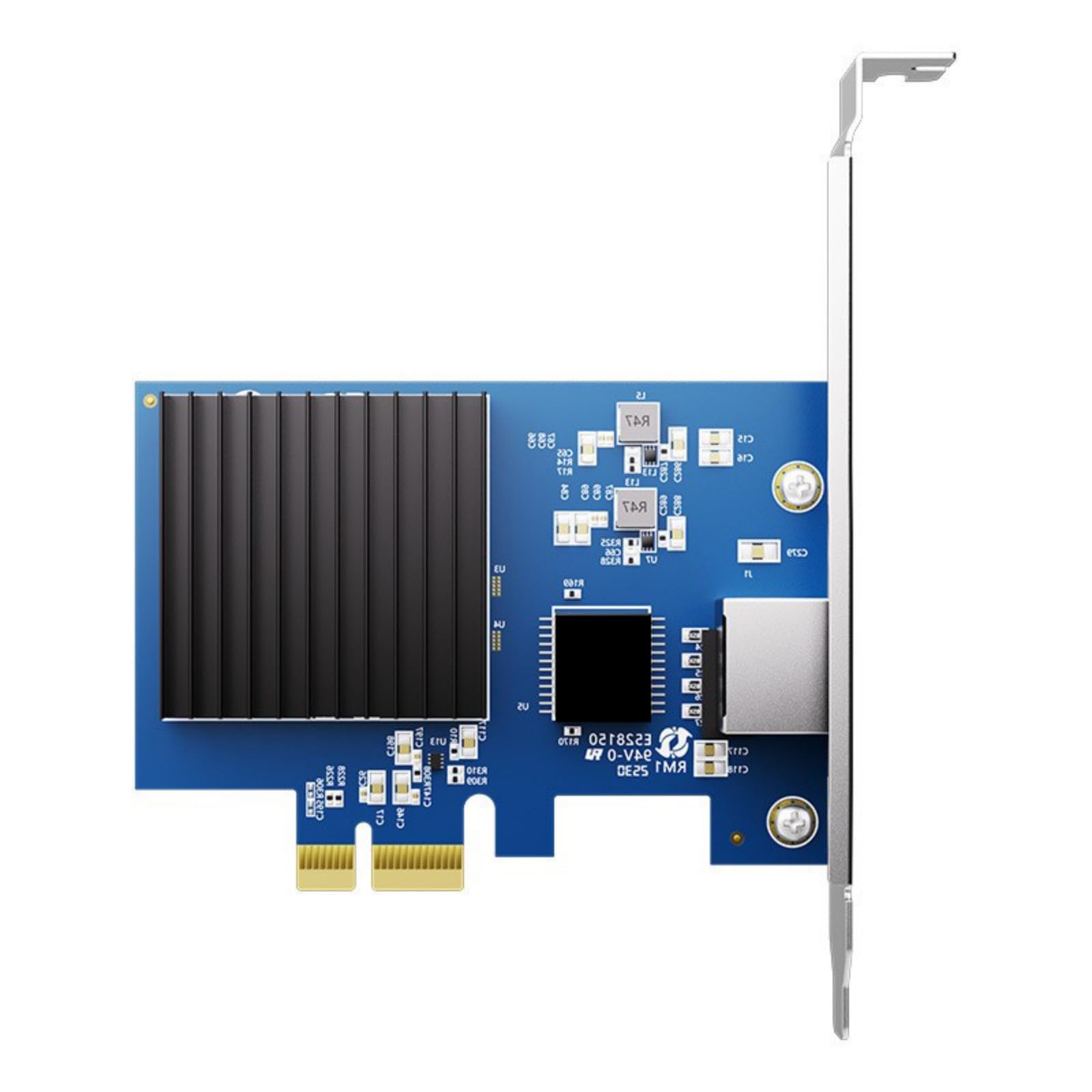 Silents 10G PCIe4.0 Adattatori di rete 16Gbps Trasferimento RTL8127 Chip Low Power Passivo Raffreddamento PXE e Wake on Not Disk Required PCIe NICs
