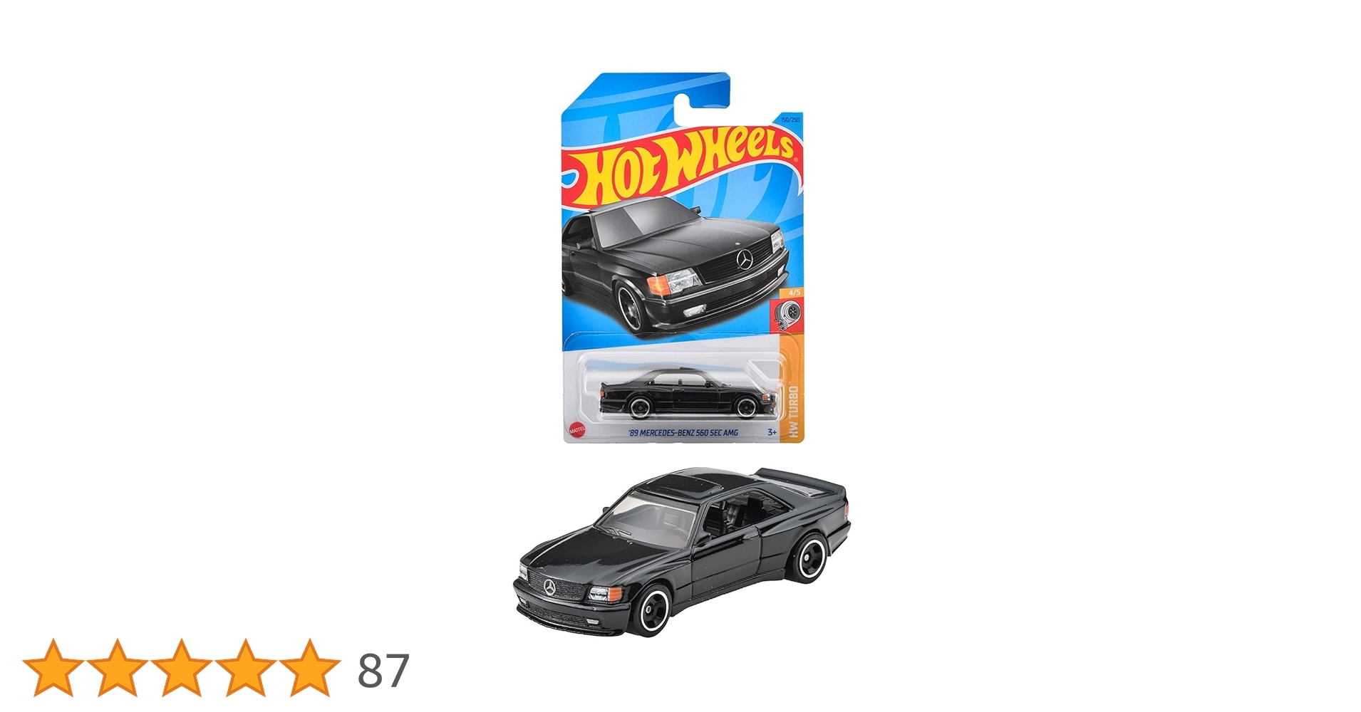 Amazon | ホットウィール(Hot Wheels) ベーシックカー '89 メルセデス
