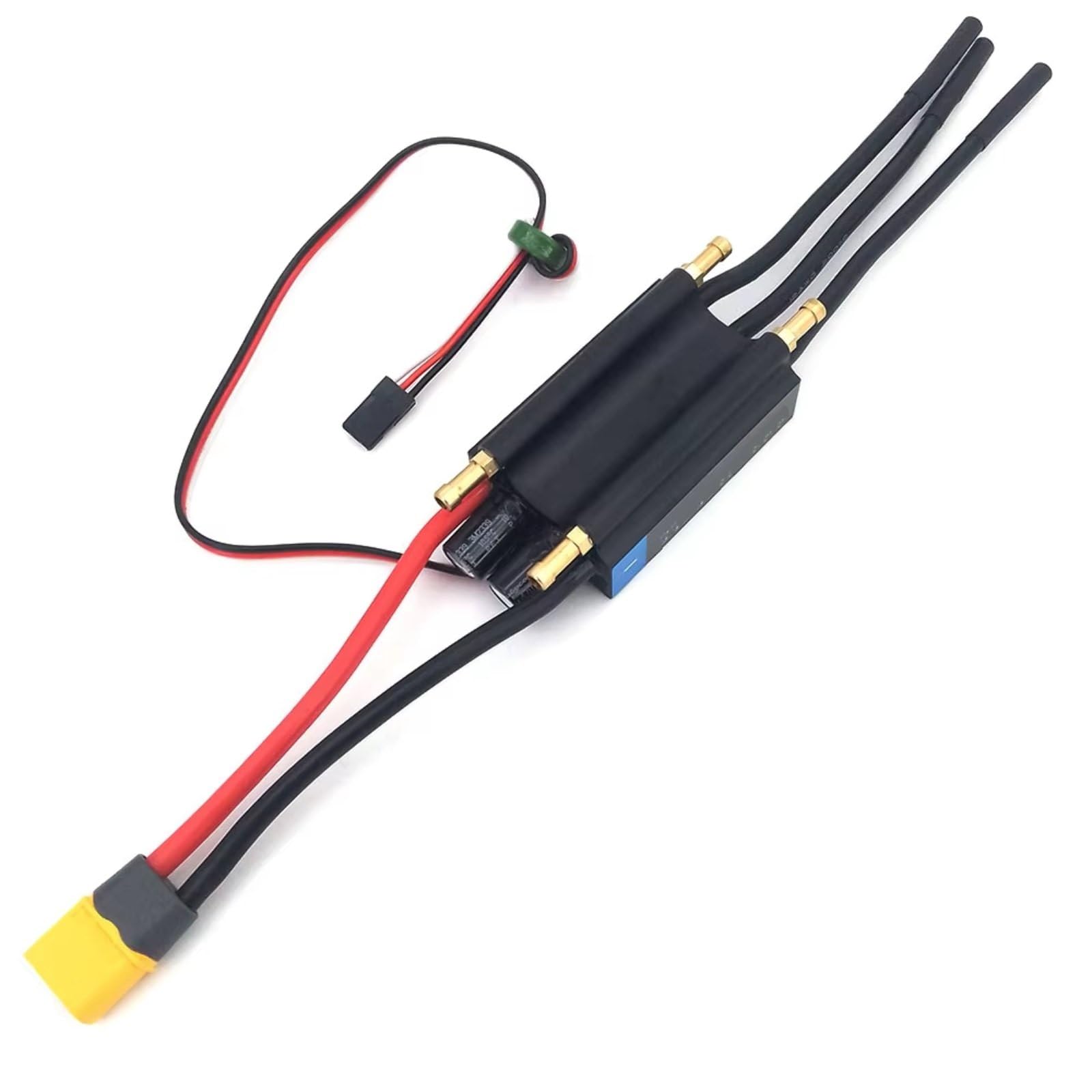 RC Componenti ESC Per 90A Brushless ESC Regolatore Velocità Motore Avanti Indietro Modello Raffreddamento Acqua Accessorio Veicoli Fuoristrada Camion Con Rimorchio(XT60 plug)