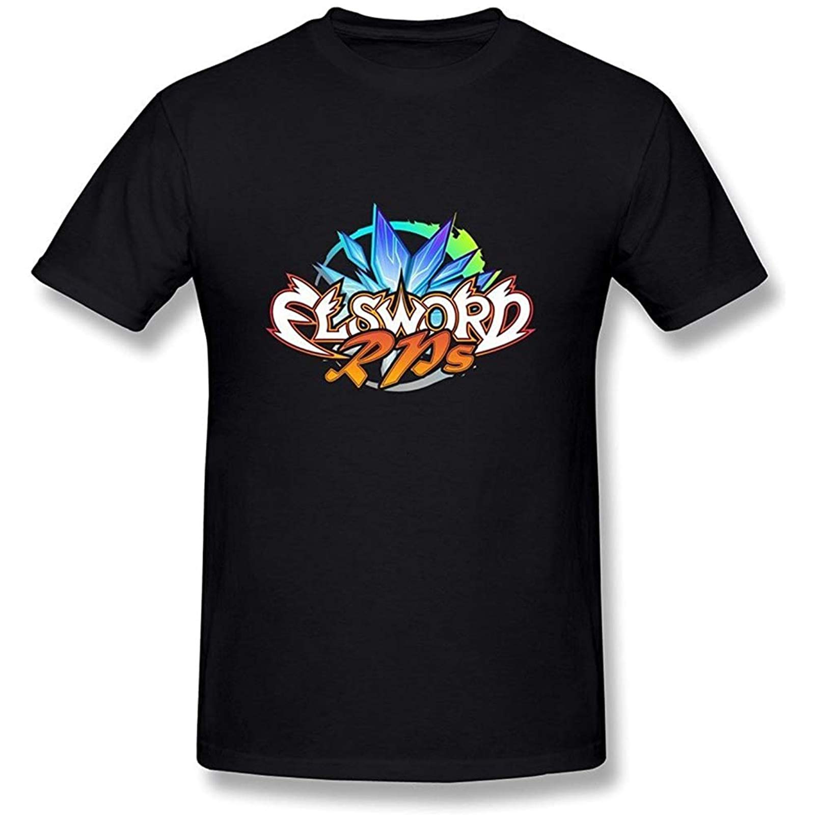 Elsword Game T-Shirt Mens Unisex Black Tees